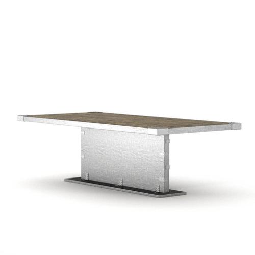 Chocofur steel table preview image